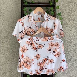 PAPER CRANE Floral Matching Set